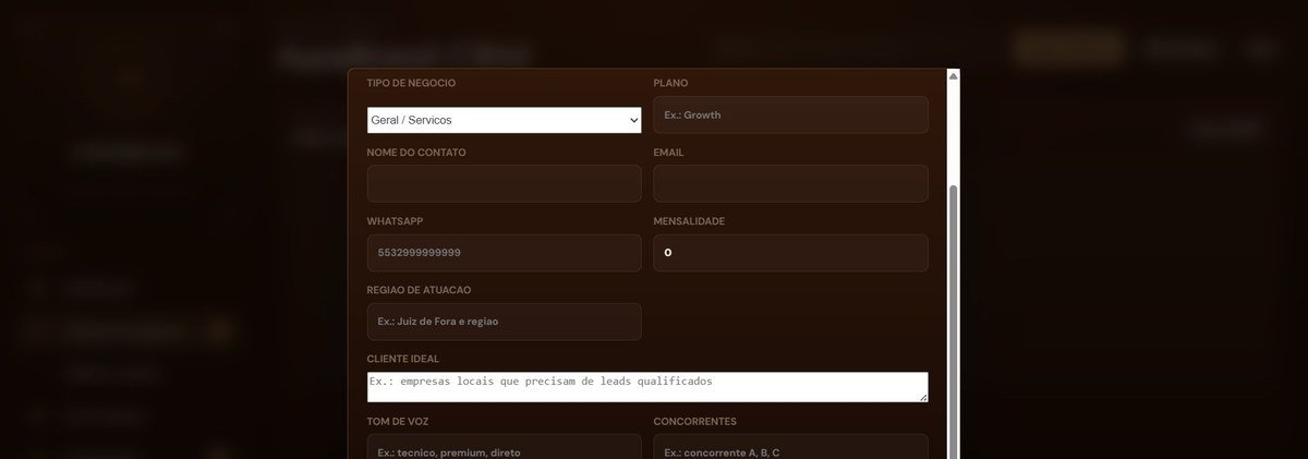 AuraBrand App — Automação de disparos em construção